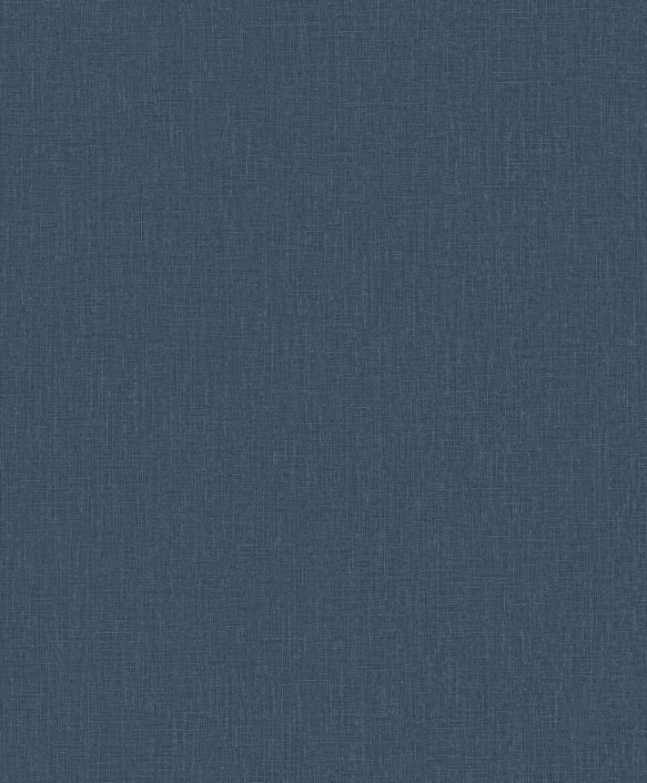 Dark blue wallpaper, fabric imitation, AT1025, Atmosphere, Grandeco