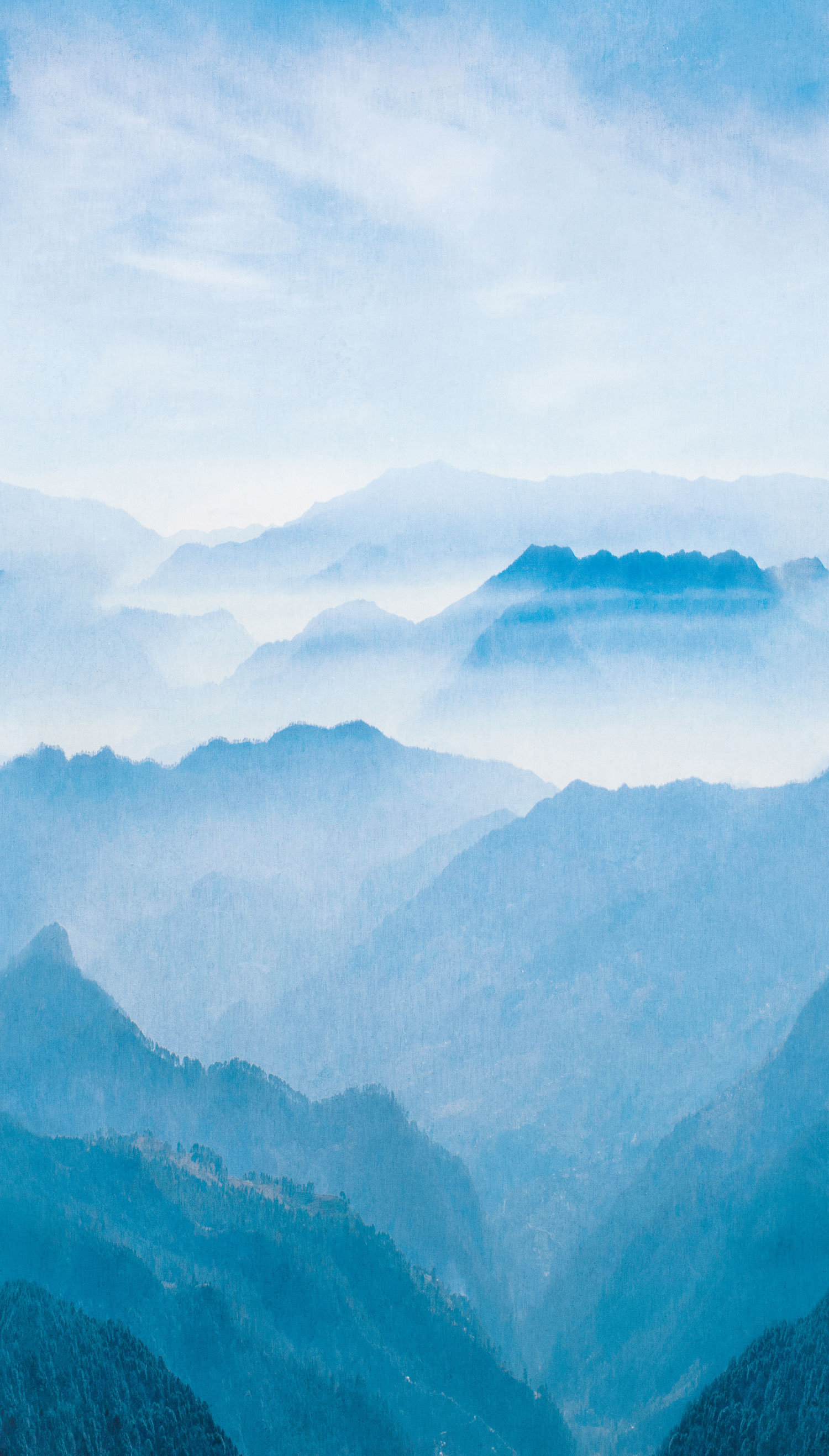 Wall mural, View of the mountains, ML1101, Mural Young Edition, Grandeco