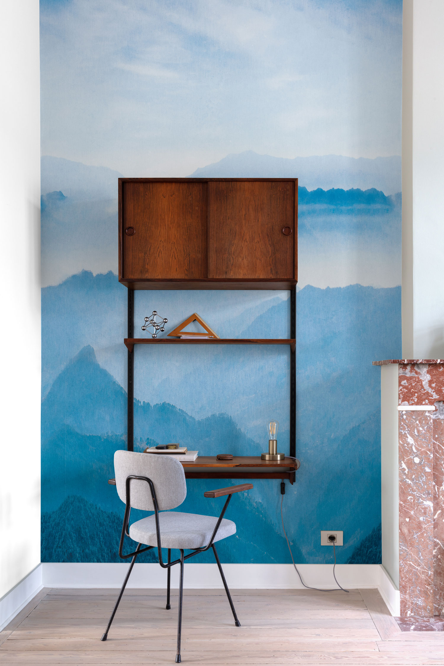 Wall mural, View of the mountains, ML1101, Mural Young Edition, Grandeco