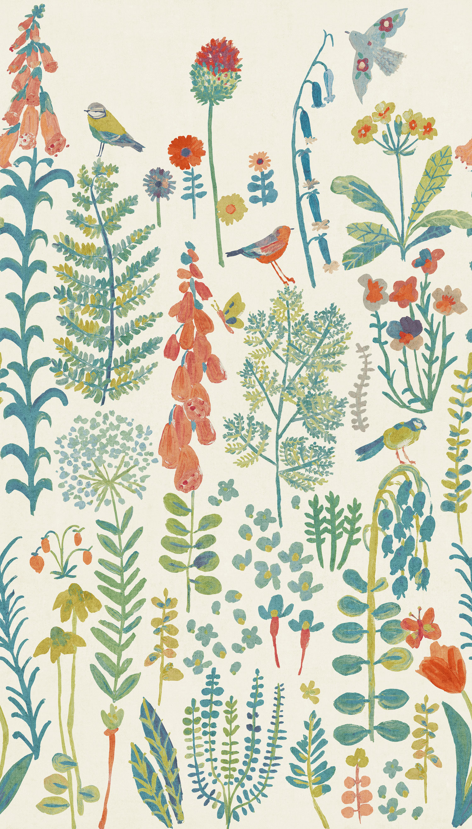 Wall mural, Flowers, ML1901, Mural Young Edition, Grandeco