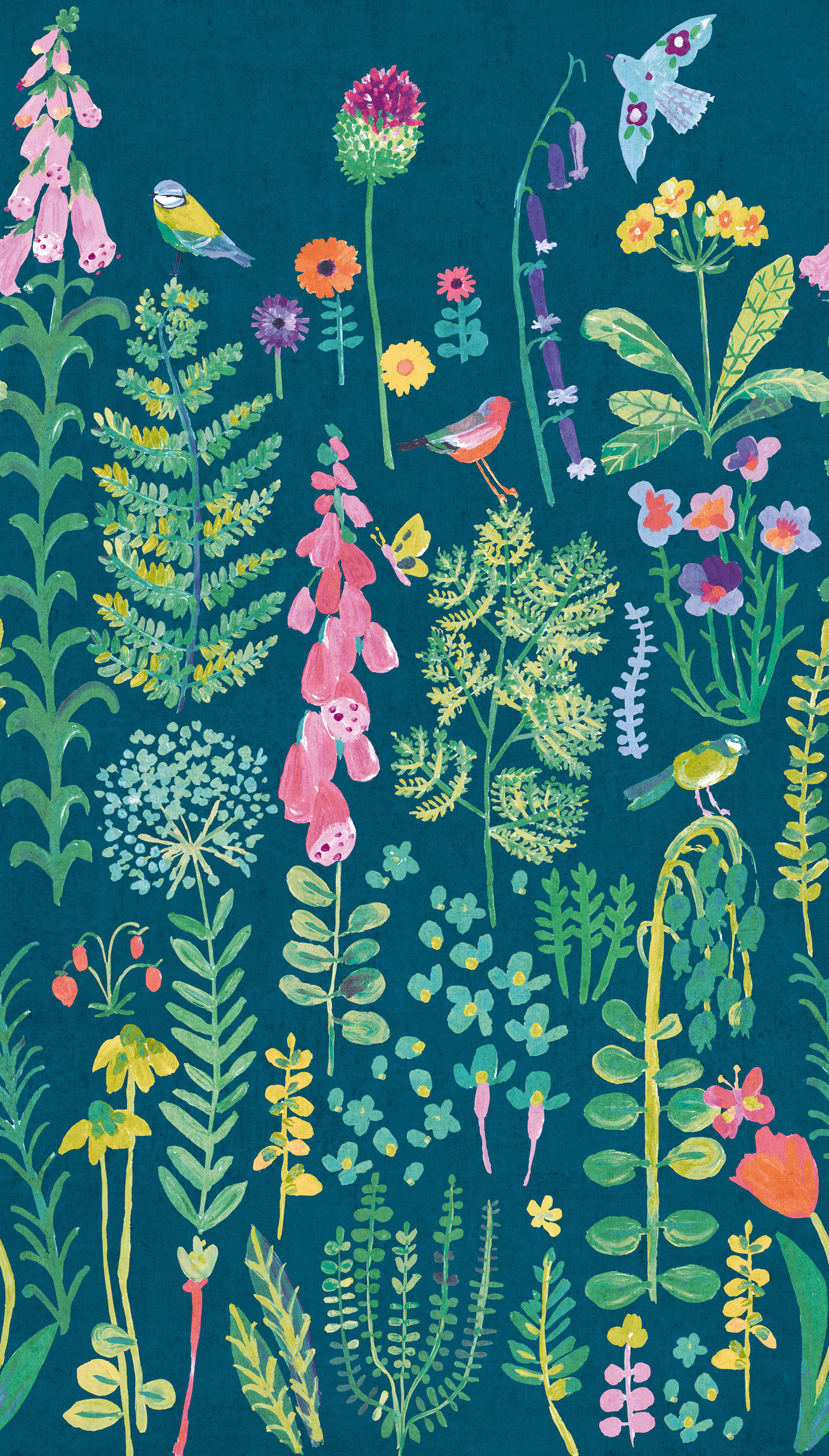 Wall mural, Flowers, ML1902, Mural Young Edition, Grandeco