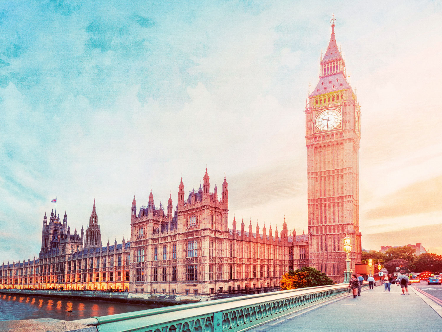 Wall mural, Londýn, ML3501, Mural Young Edition, Grandeco