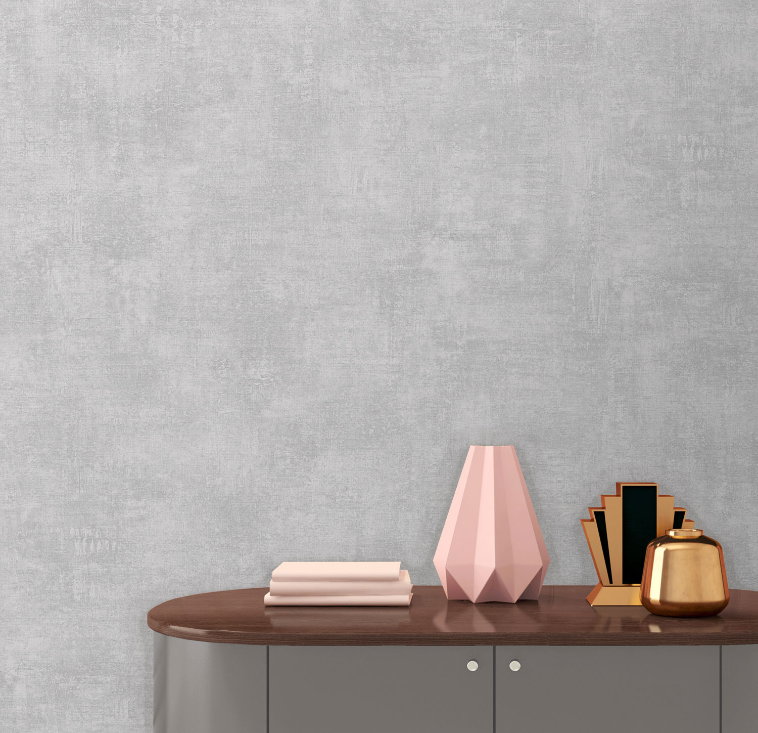 Gray wallpaper, fabric imitation, A13719, Elegance, Ugepa