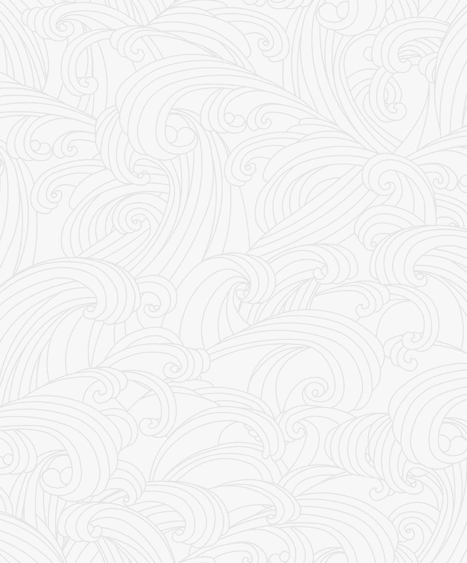 White wallpaper, sea waves, M62900, Elegance, Ugepa