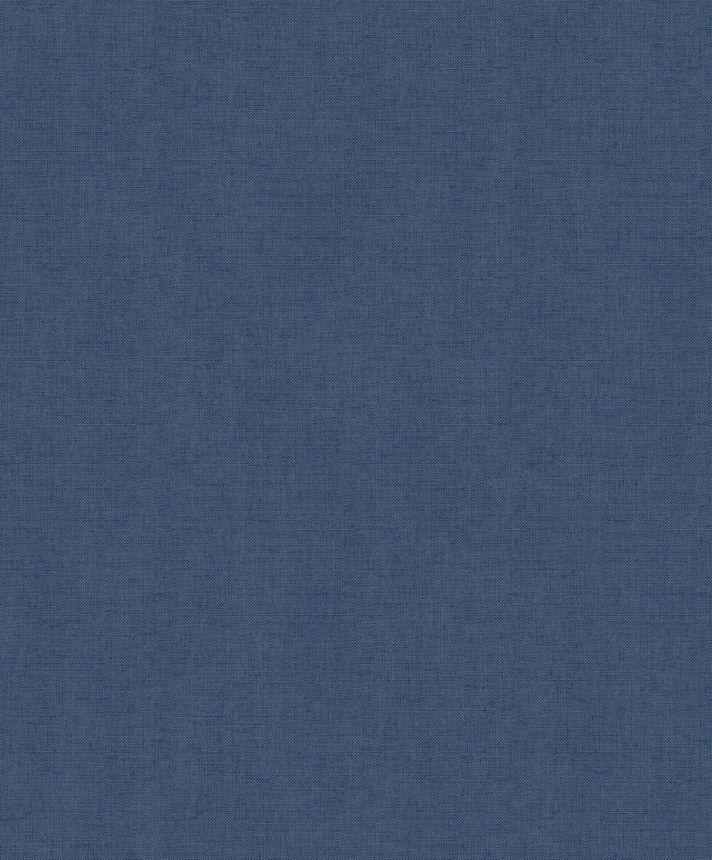 Monochrome wallpaper - imitation of blue fabric, M55111 - Structures, Ugépa