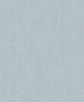Turquoise monochrome wallpaper - fabric imitation, M55124, Botanique, Ugepa