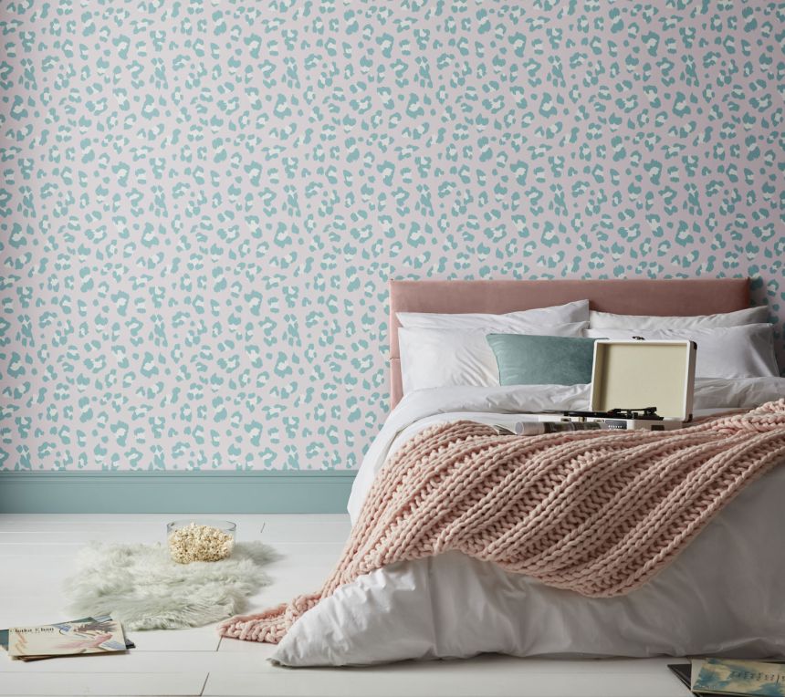 Pink wallpaper, leopard skin, 118725, Envy