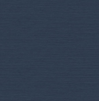 Monochrome blue wallpaper, fabric imitation, 120894, Envy