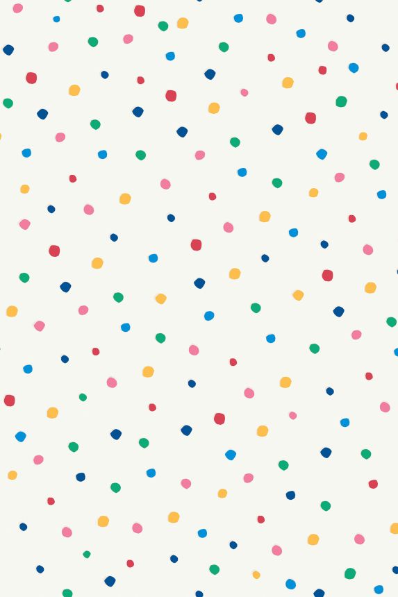 Colorful wallpaper with polka dots, 118586, Joules, Graham&Brown