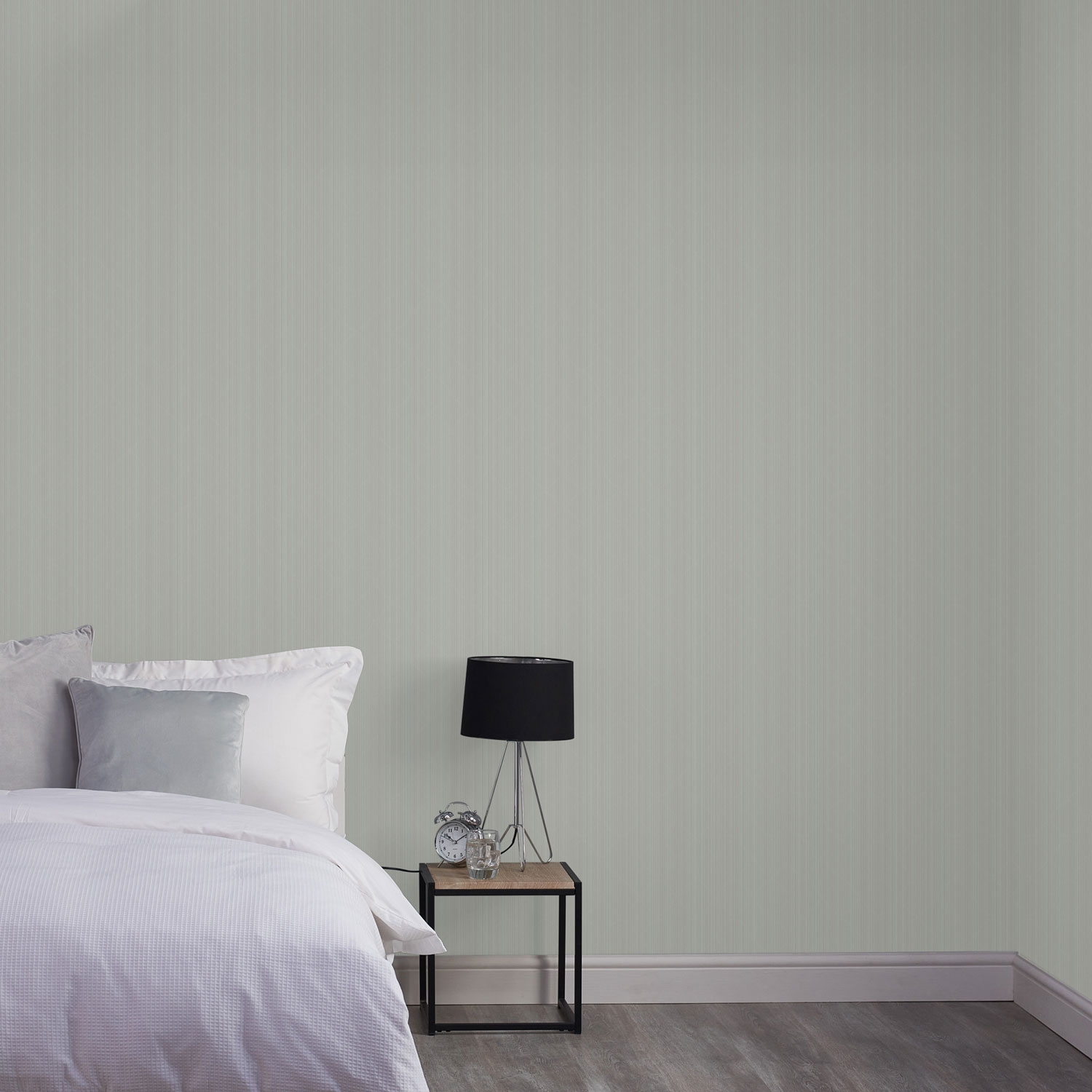 Green wallpaper with silver glitters, 119562, Zen, Superfresco Easy