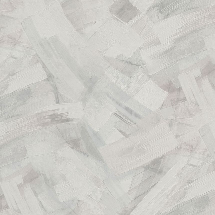 Gray-pearl wallpaper, plaster imitation, TI3002, Time 2025, Grandeco