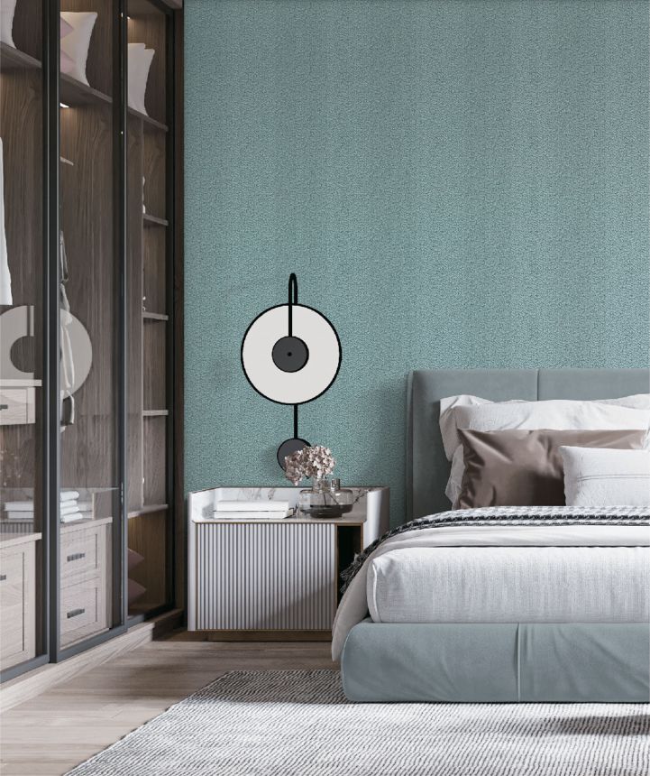 Luxury turquoise wallpaper, TP422968, Exclusive Threads, Design ID