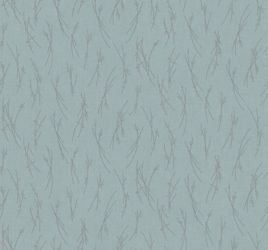 Blue-silver wallpaper, MD7193, Modern Metals, York