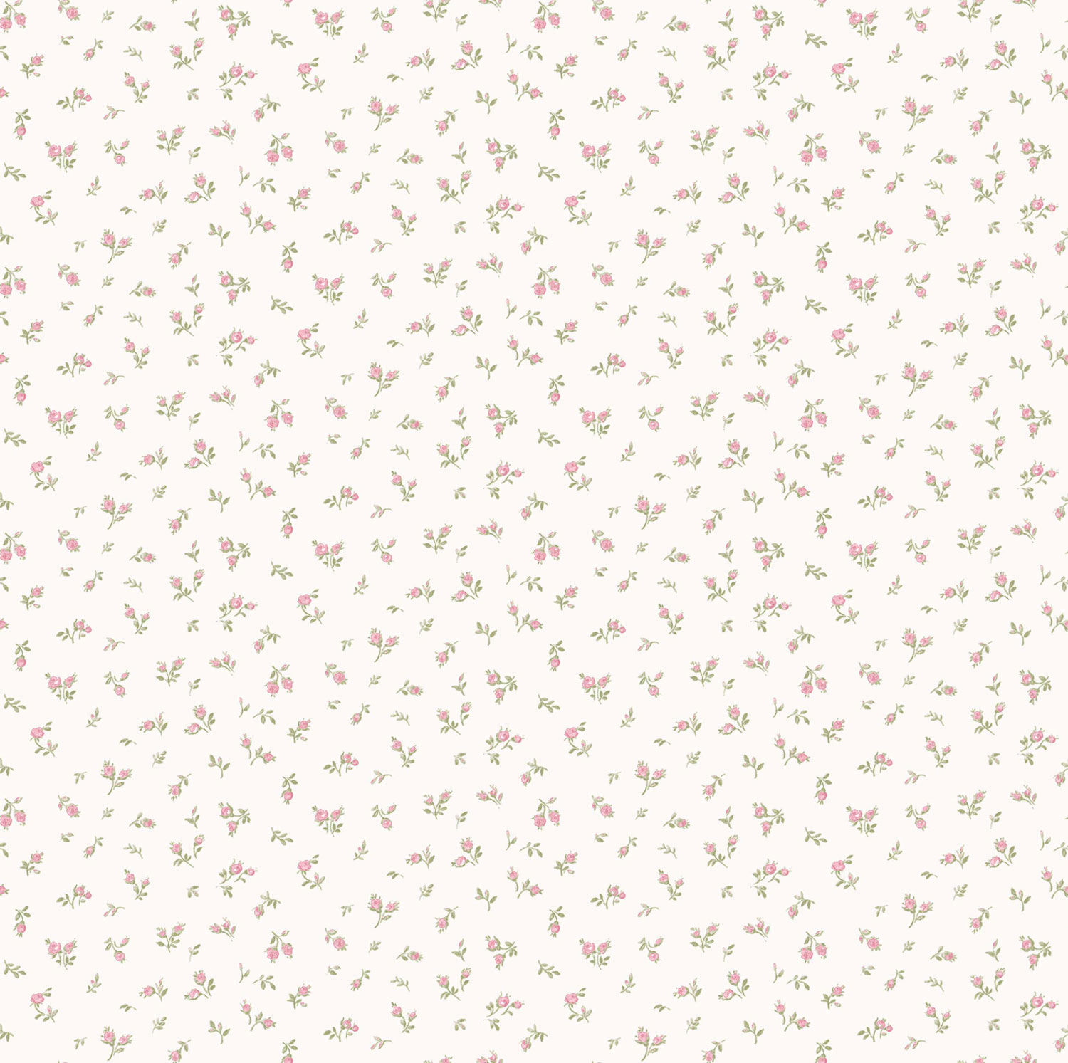 White non-woven floral wallpaper, 84061, Blooming Garden, Cristiana Masi by Parato