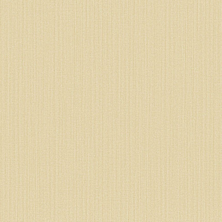 Light yellow non-woven wallpaper, fabric imitation, 84078, Blooming Garden, Cristiana Masi by Parato