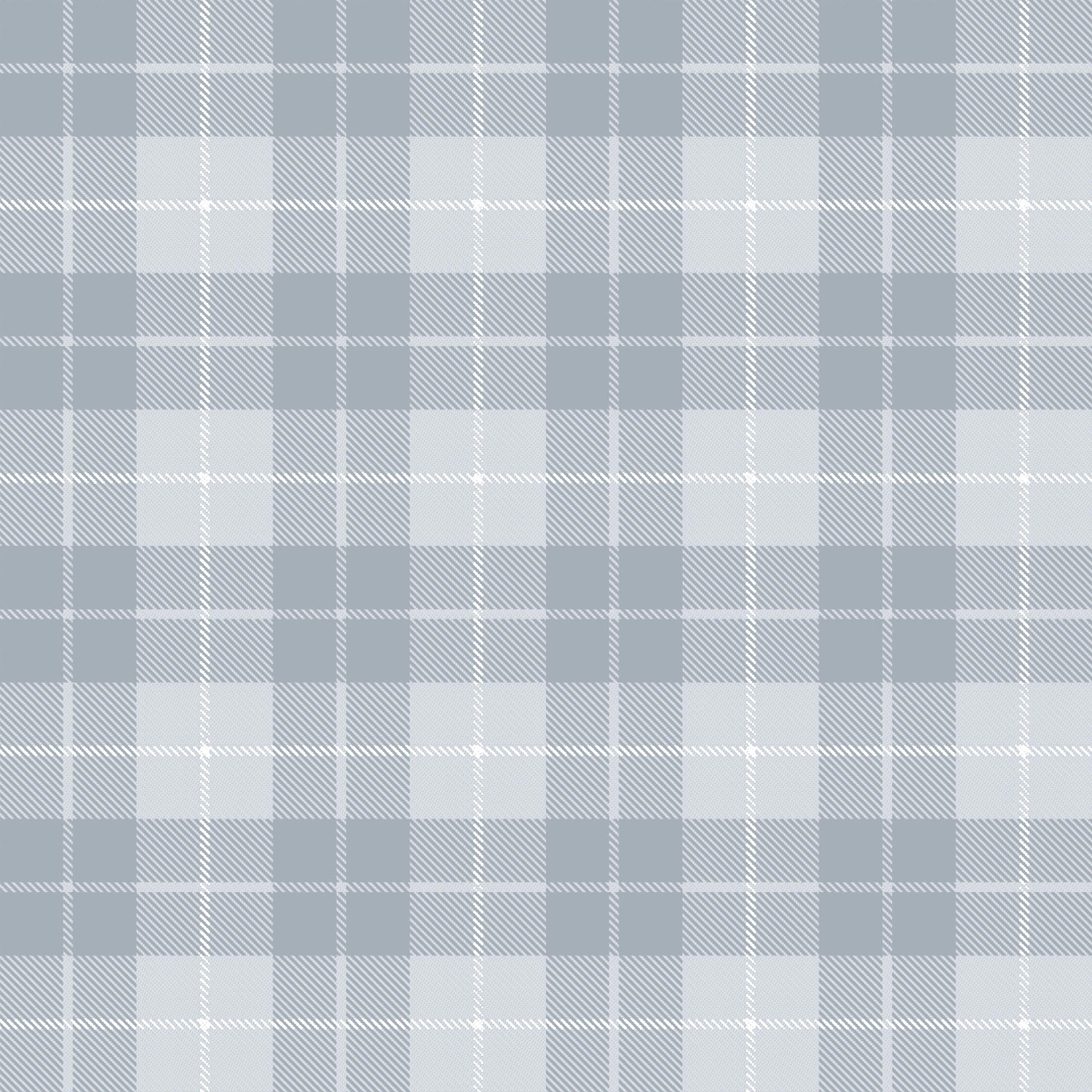 Blue wallpaper, check fabric imitation, 14873, Happy, Parato