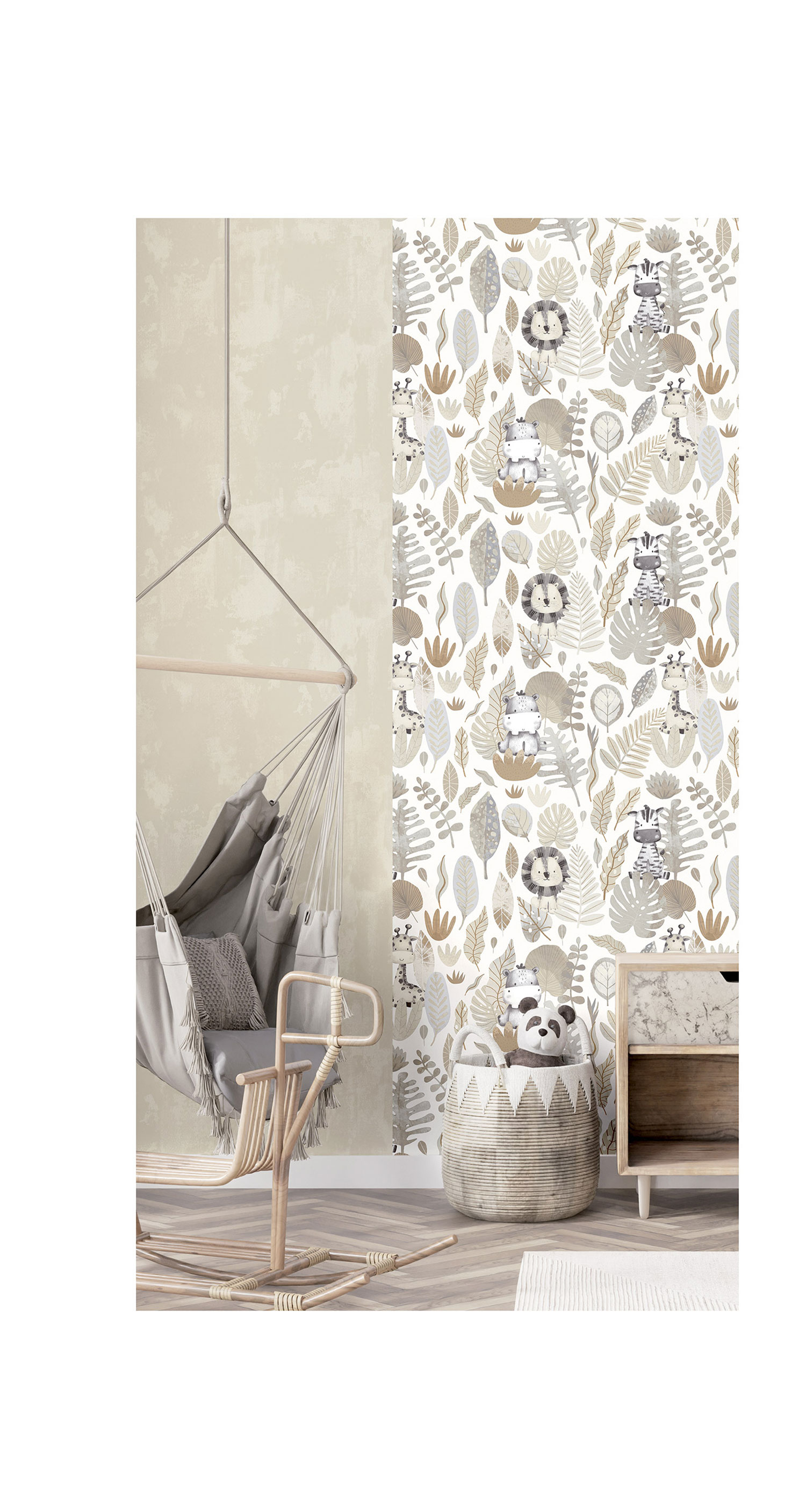 Beige wallpaper, stucco plaster imitation, 14882, Happy, Parato