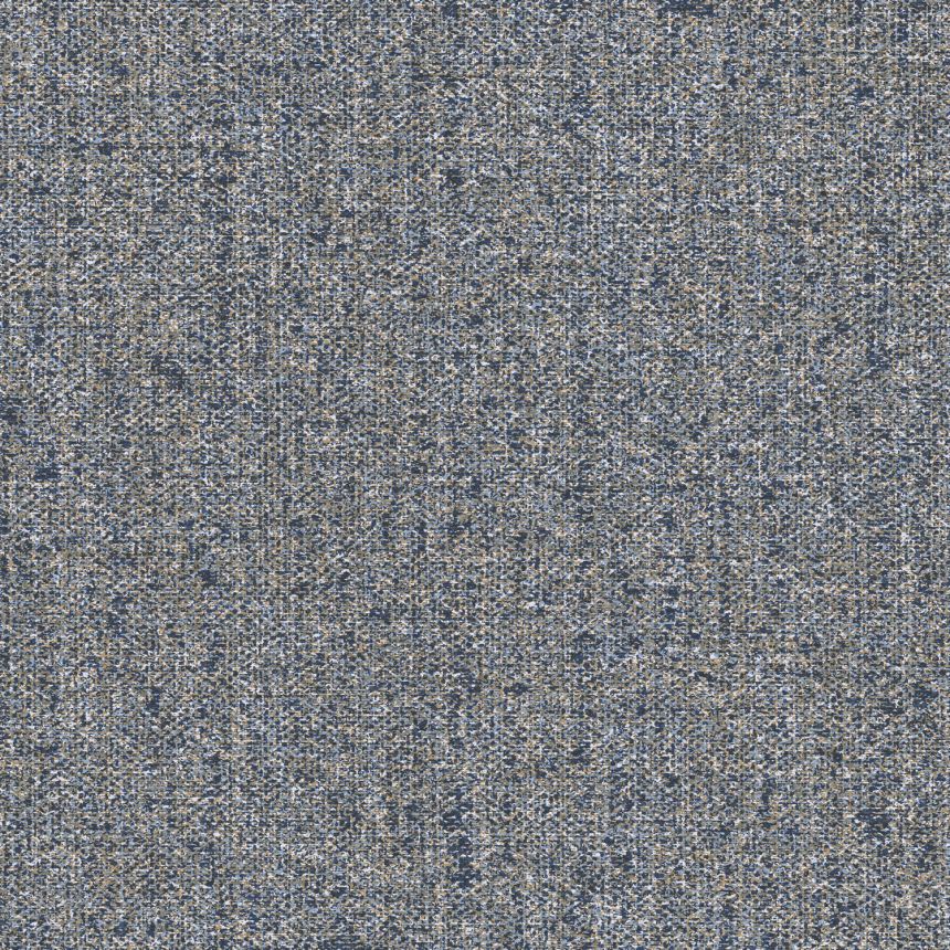 Blue-gold non-woven wallpaper, fabric imitation, 24456, Textum, Pictura, Cristiana Masi by Parato