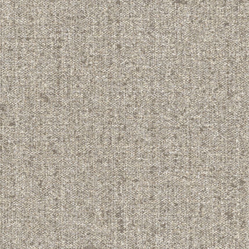 Brown-beige non-woven wallpaper, fabric imitation, 24457, Textum, Pictura, Cristiana Masi by Parato