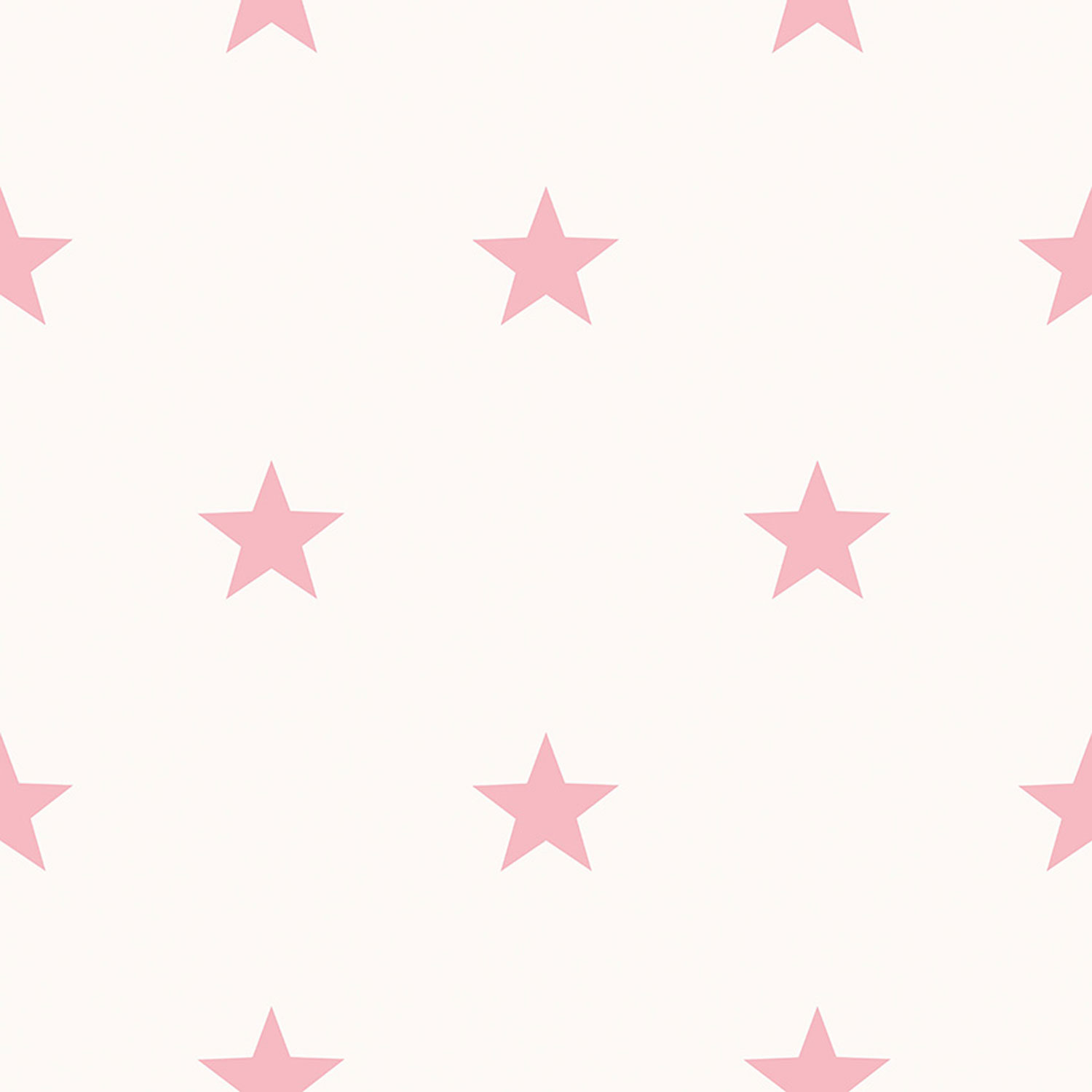White wallpaper, pink stars, 16649, Friends & Coffee, Cristiana Masi by Parato
