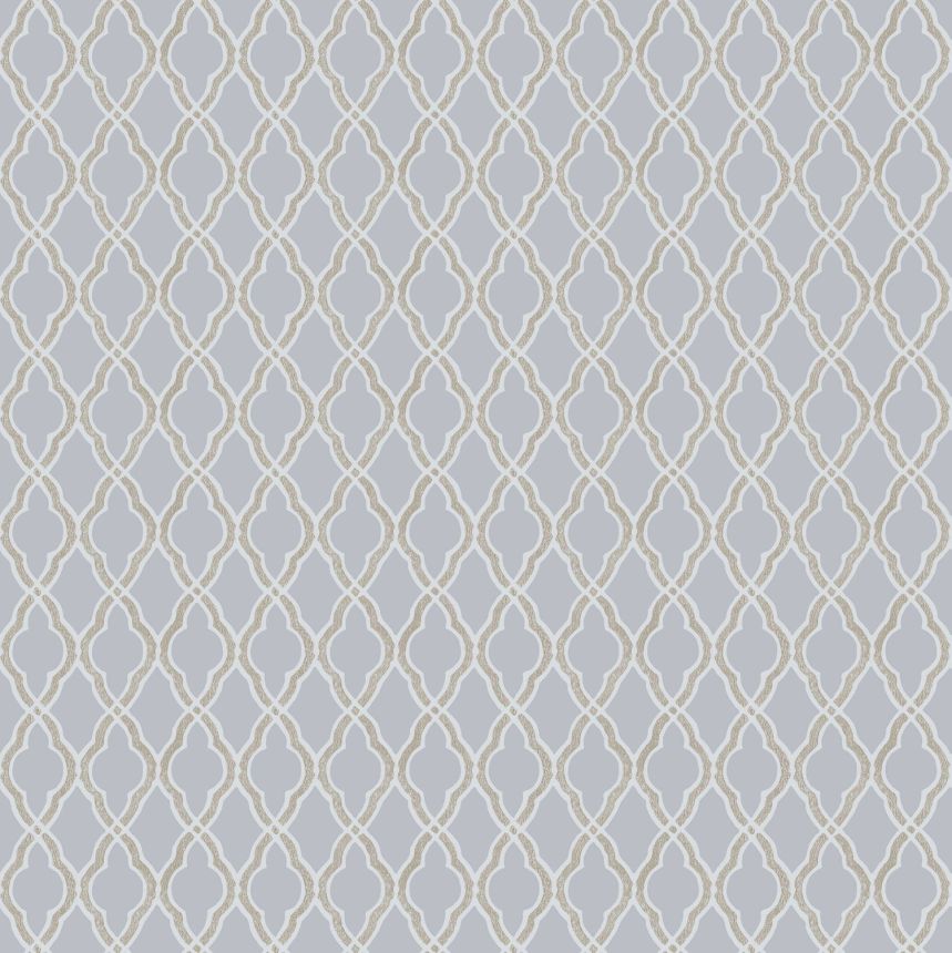 Blue baroque wallpaper, 28836, Thema, Cristiana Masi by Parato