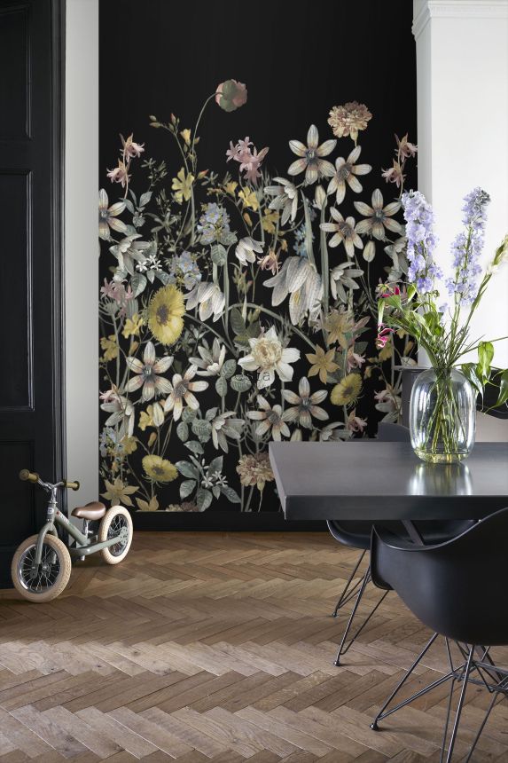 Non-woven wall mural, flowers, 159216, Vintage Flowers, Esta Home