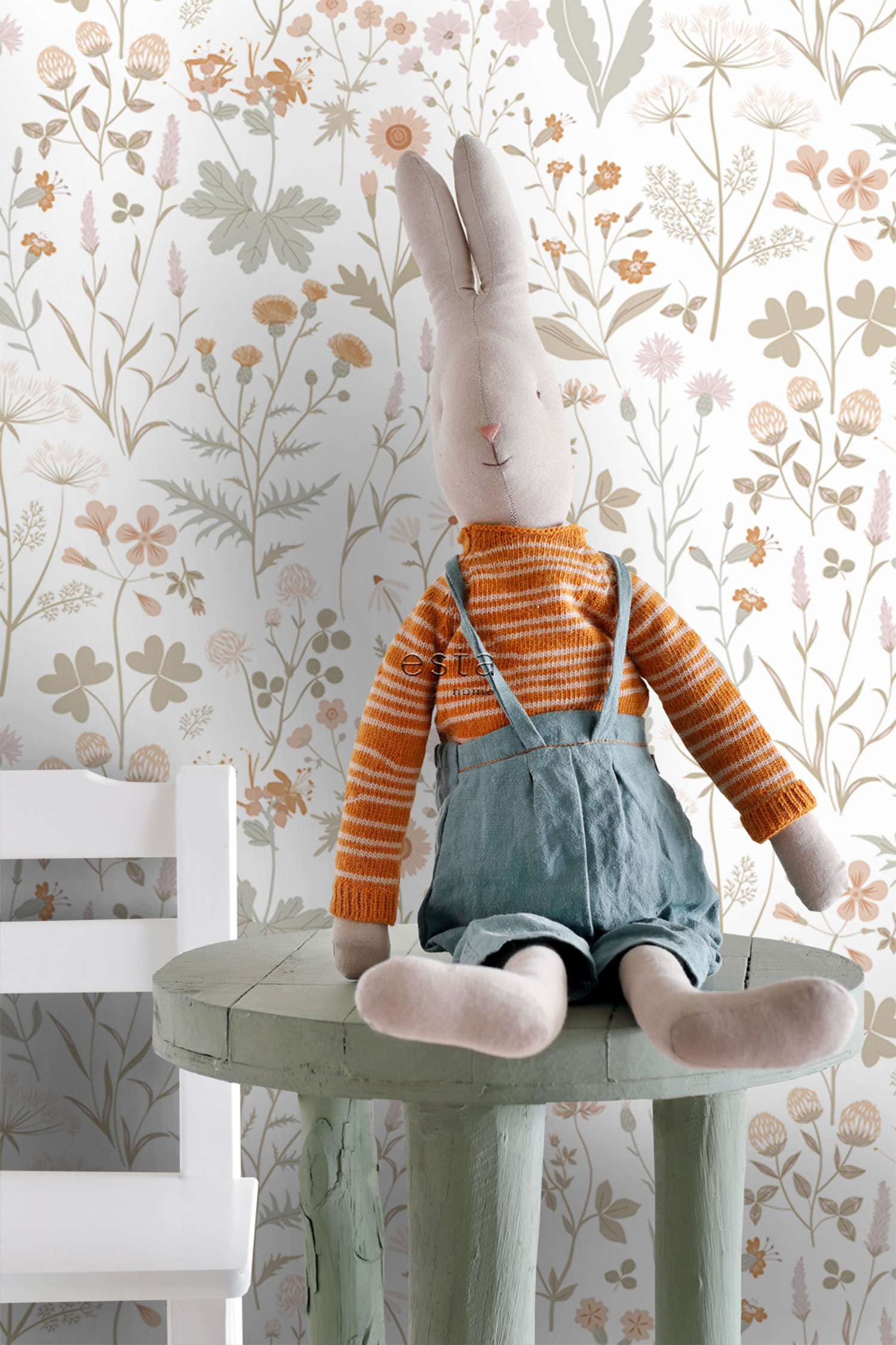 Children's wallpaper, meadow flowers, 139514, To the Moon and Back, Esta Home