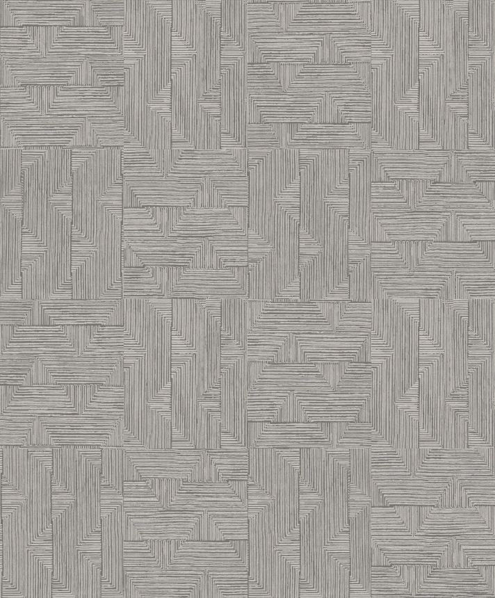 Brown-gray geometric wallpaper, SPI403, Spirit of Nature, Khroma by Masureel