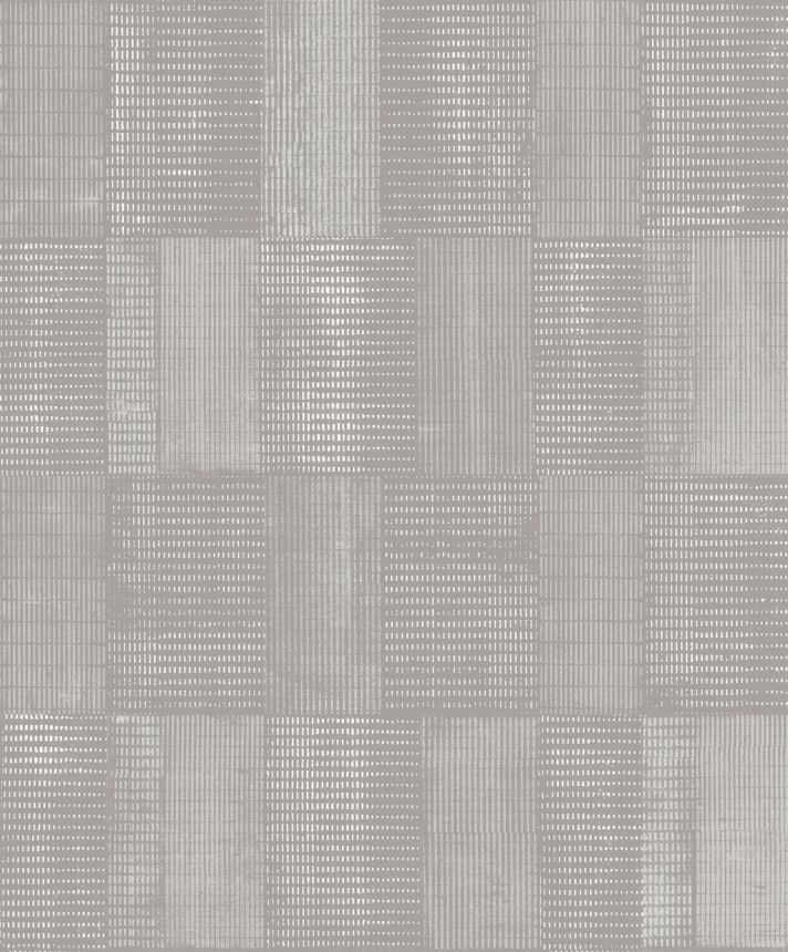 Gray wallpaper with geometric pattern, SUM302, Summer, Khroma by Masureel