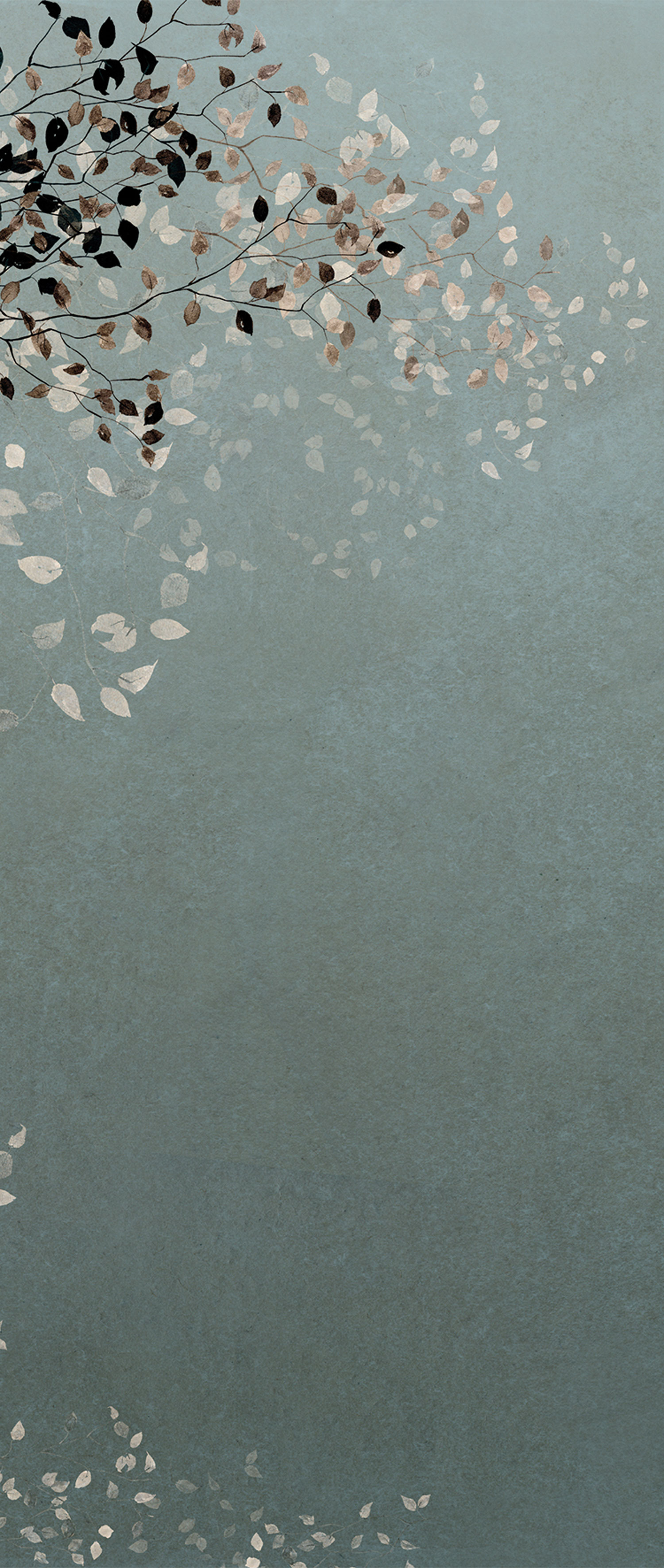 Wall mural, Twigs, leaves, DG3CLI1032, Wall Designs III, Khroma by Masureel