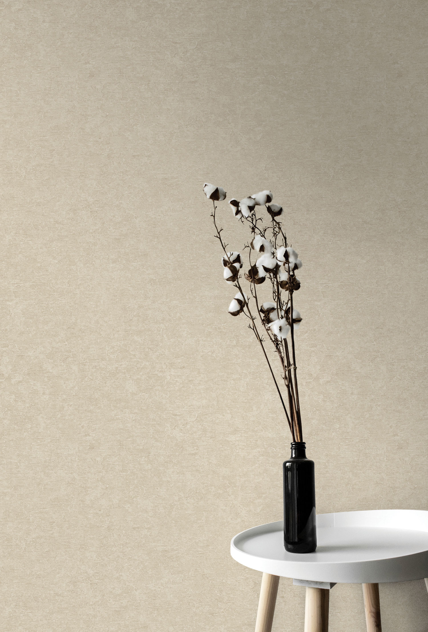 Beige wallpaper, plaster imitation, A65603, Vavex 2025