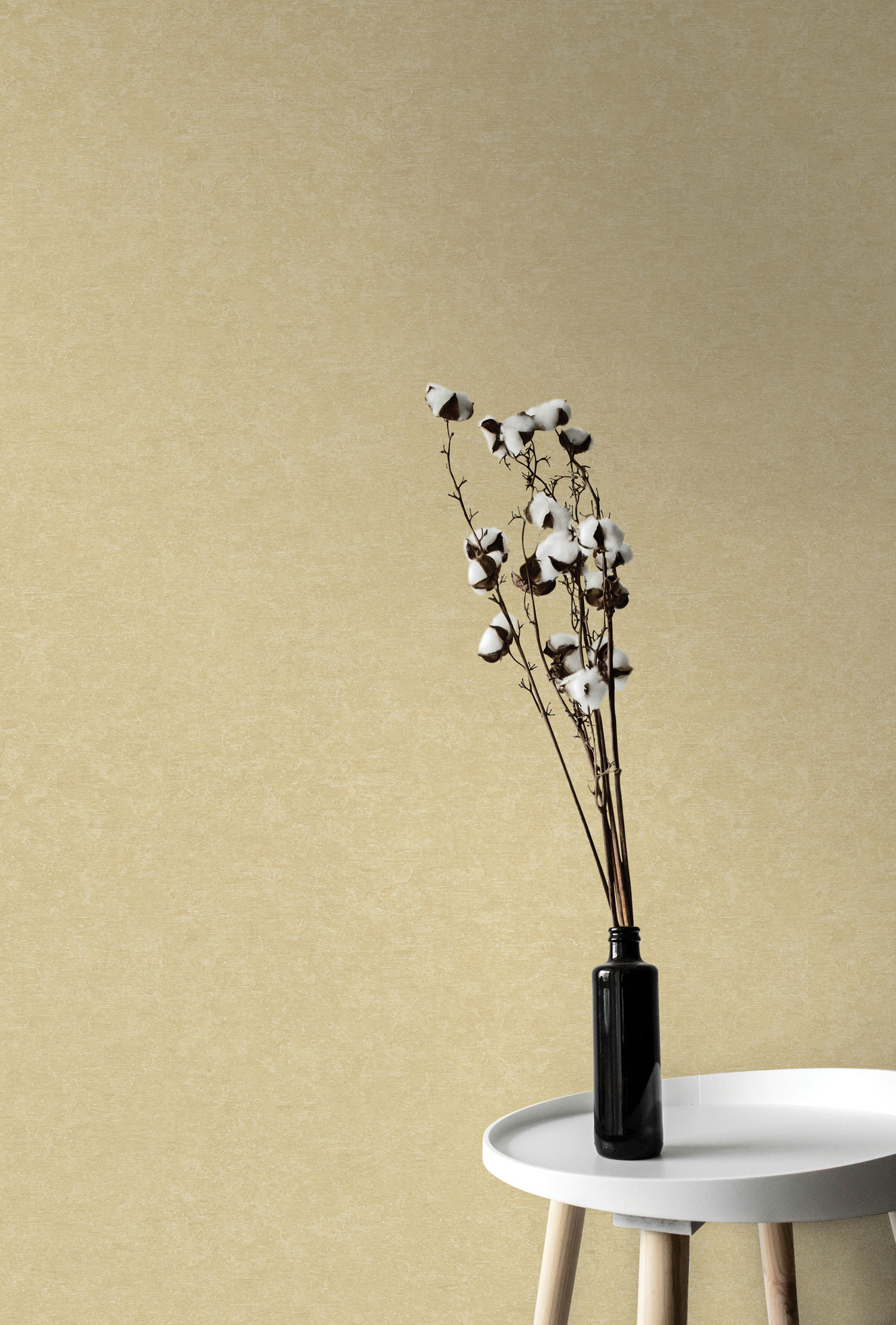 Ocher wallpaper, plaster imitation, A65604, Vavex 2025