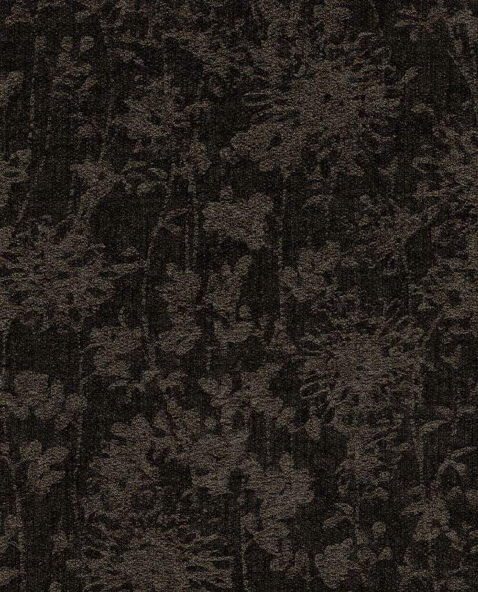 Luxury brown-black wallpaper with flowers, 333424, Emerald, Eijffinger