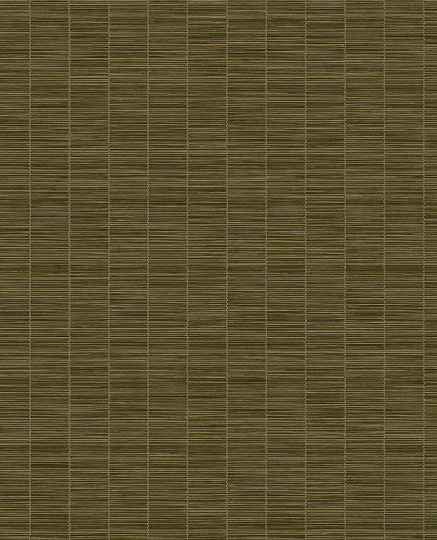 Brown-green wallpaper, bamboo imitation, 333432, Emerald, Eijffinger