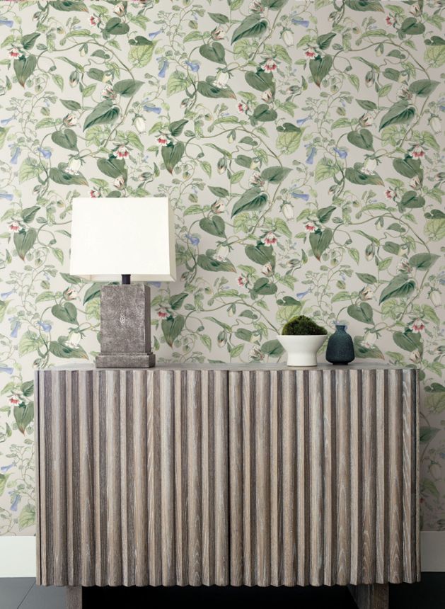 Floral non-woven wallpaper, BL1713, Blooms Second Edition Resource Library, York