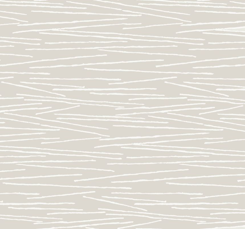 Metallic beige wallpaper, white lines, EV3930, Candice Olson Casual Elegance, York