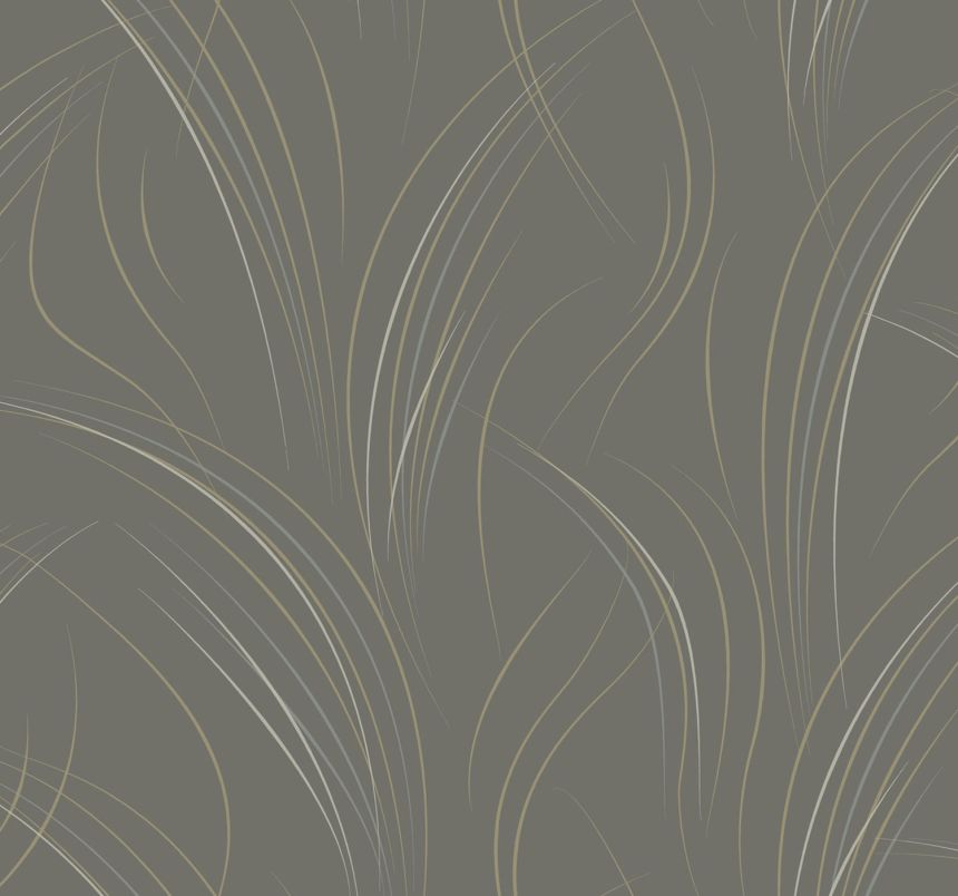 Elegant gray geometric wallpaper, EV3936, Candice Olson Casual Elegance, York