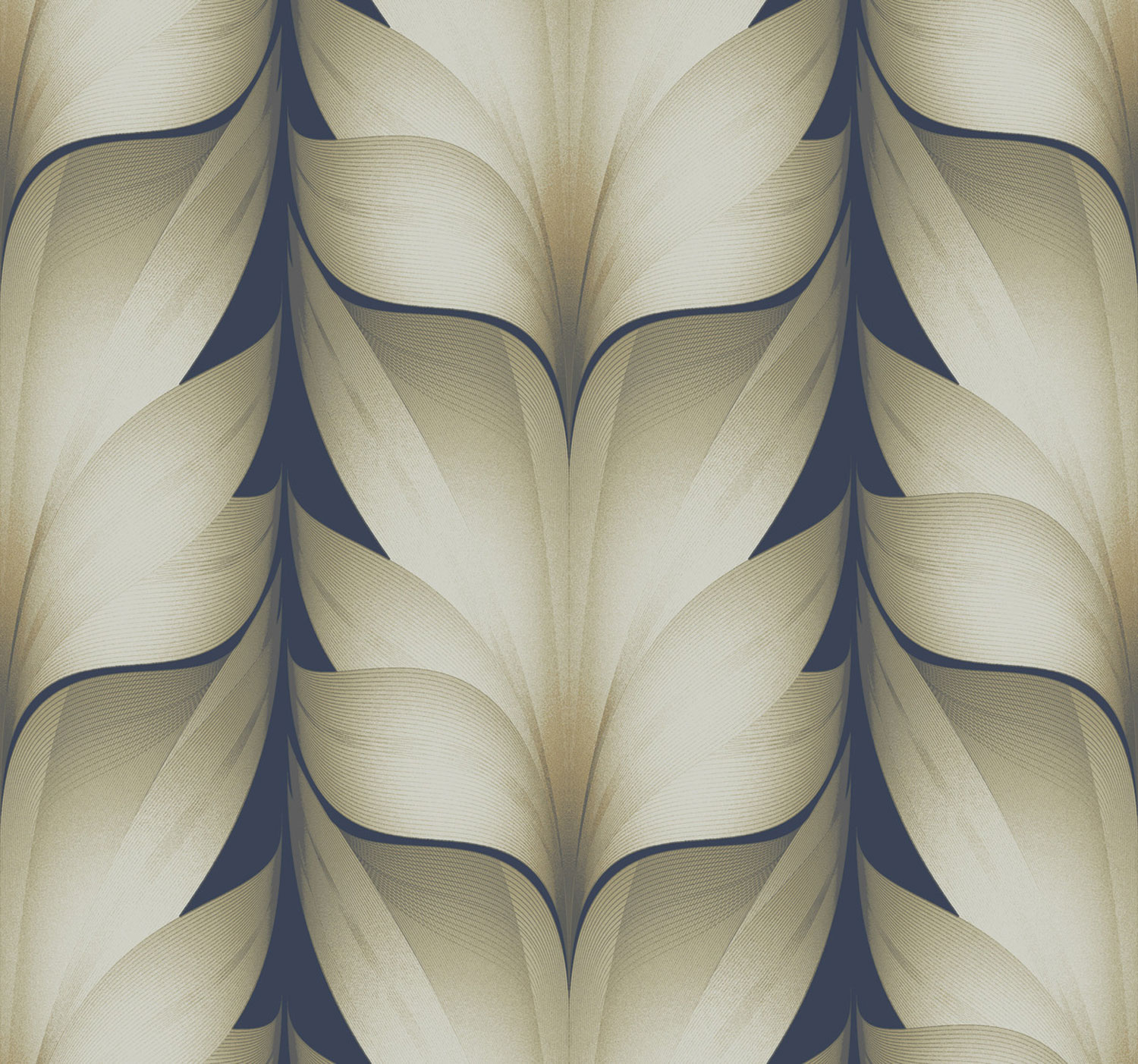 Blue-beige geometric wallpaper, EV3956, Candice Olson Casual Elegance, York