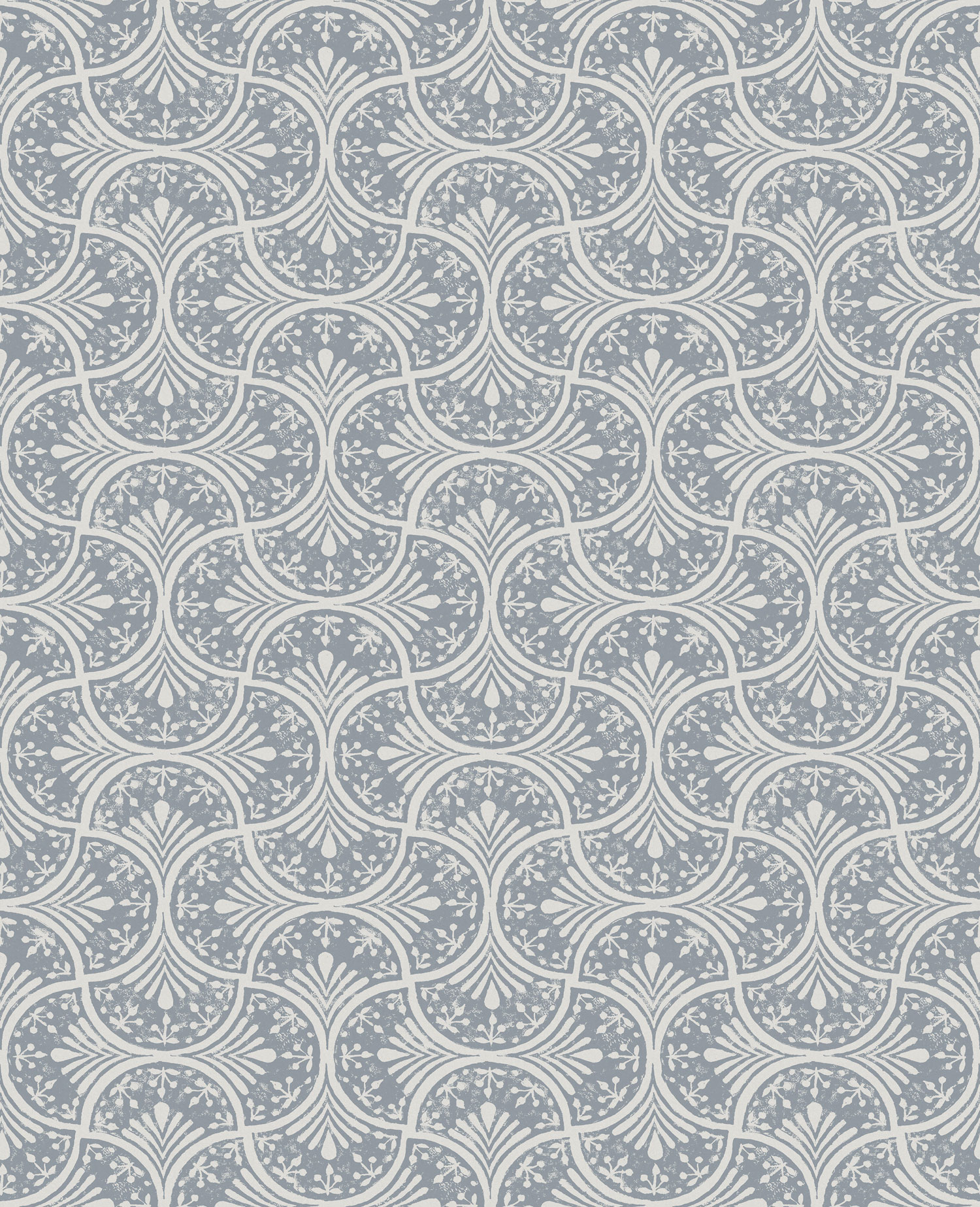 Blue-white non-woven geometric pattern wallpaper, 120636, Retreat, Graham&Brown Premium