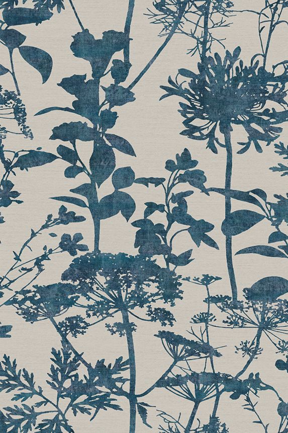 Gray-blue wallpaper, nature, grasses, 121430, New Eden, Graham&Brown Premium
