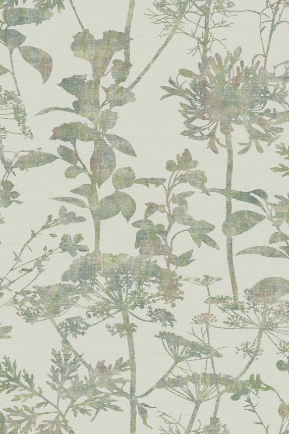 Gray-green wallpaper, nature, grasses, 121433, New Eden, Graham&Brown Premium