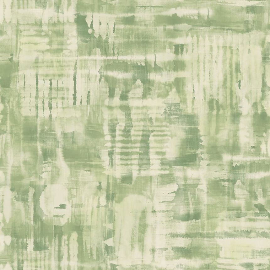 Green non-woven wallpaper, 121435, New Eden, Graham&Brown Premium