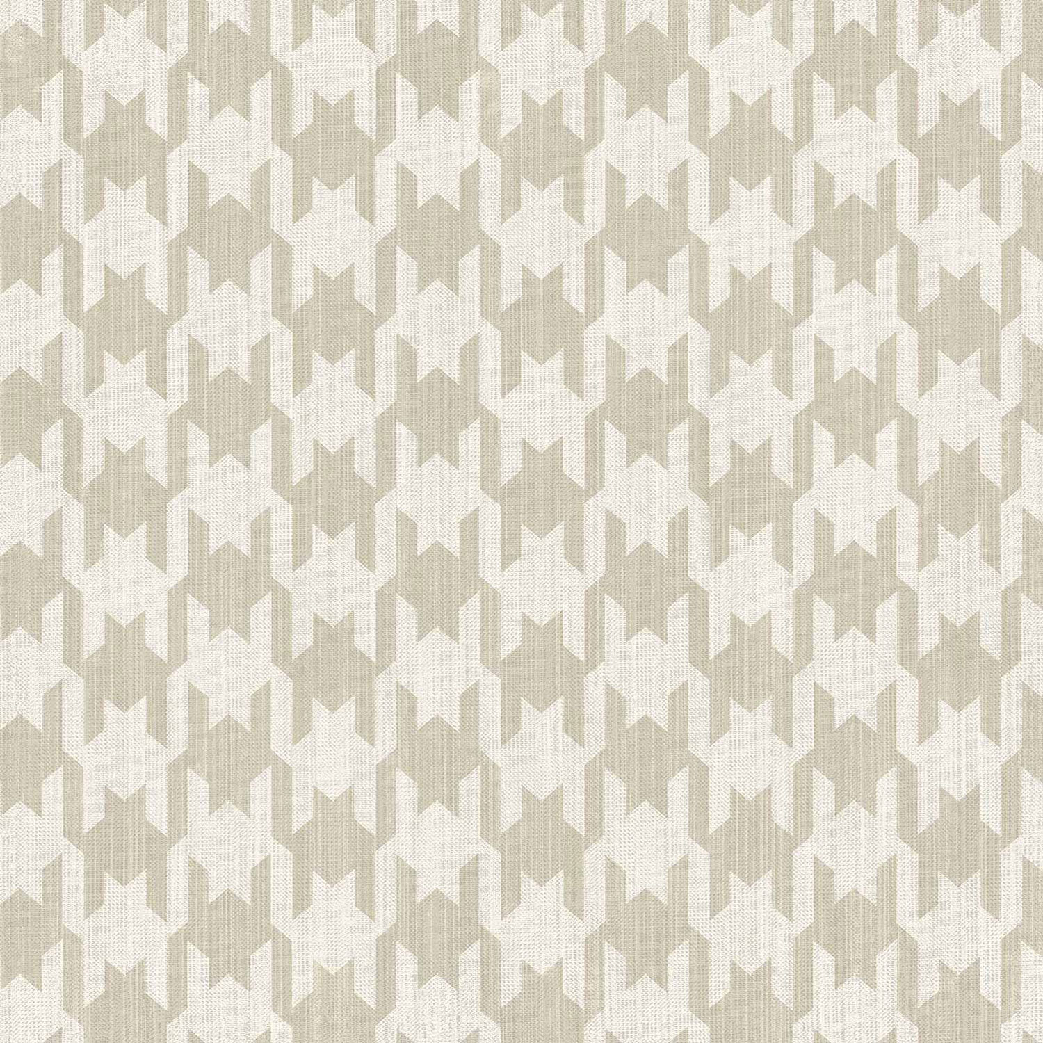 Beige wallpaper, rooster footprint, 26440, Thai, Cristiana Masi by Parato