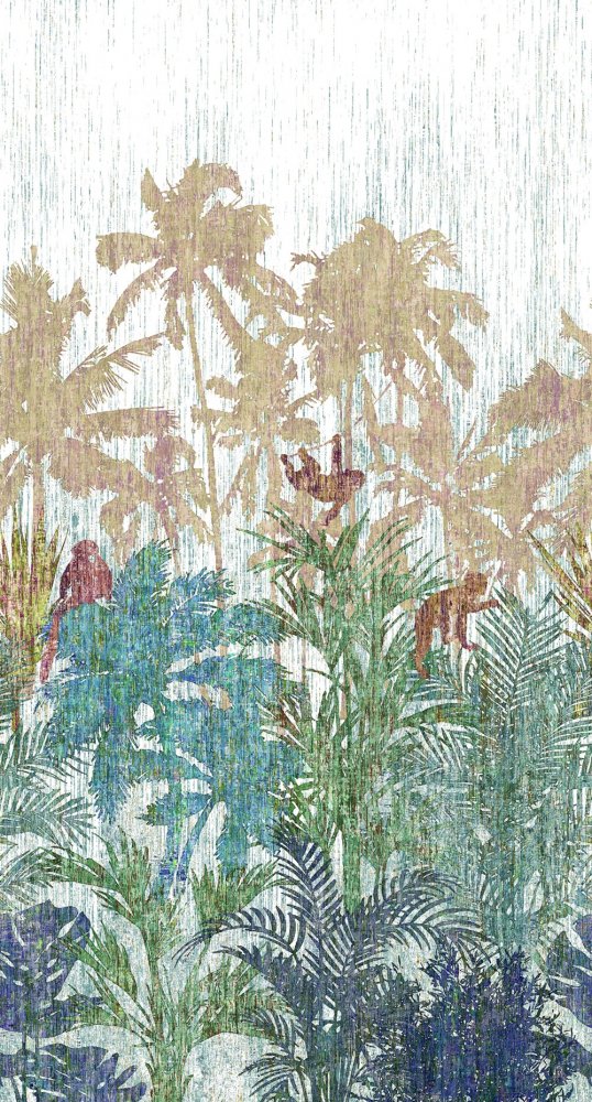 Vinyl mural wallpaper 200348DX, Jungle 150 x 280 cm, Panthera, BN Walls
