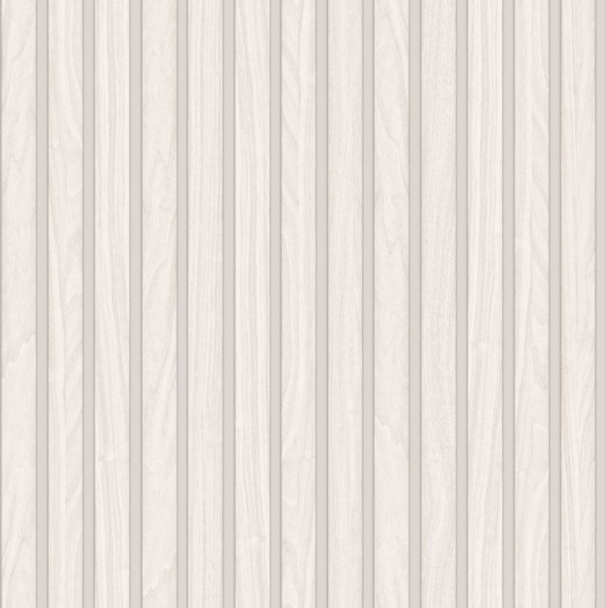 Luxury cream wallpaper, imitation of wood, wooden planks, Z77545, Savana, Zambaiti Parati