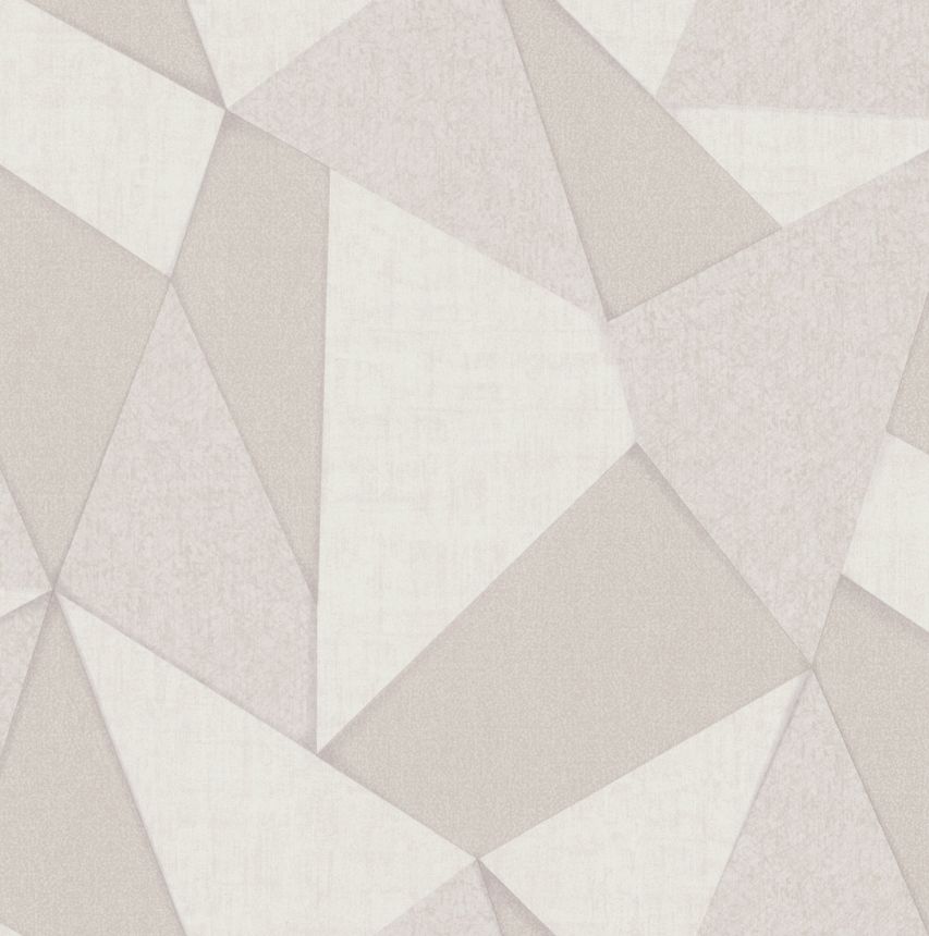 Beige geometric pattern wallpape, Z77552, Savana, Zambaiti Parati