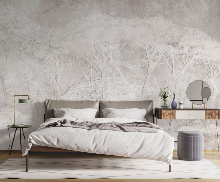 Luxury wall mural with trees, Z77565, Savana, Zambaiti Parati