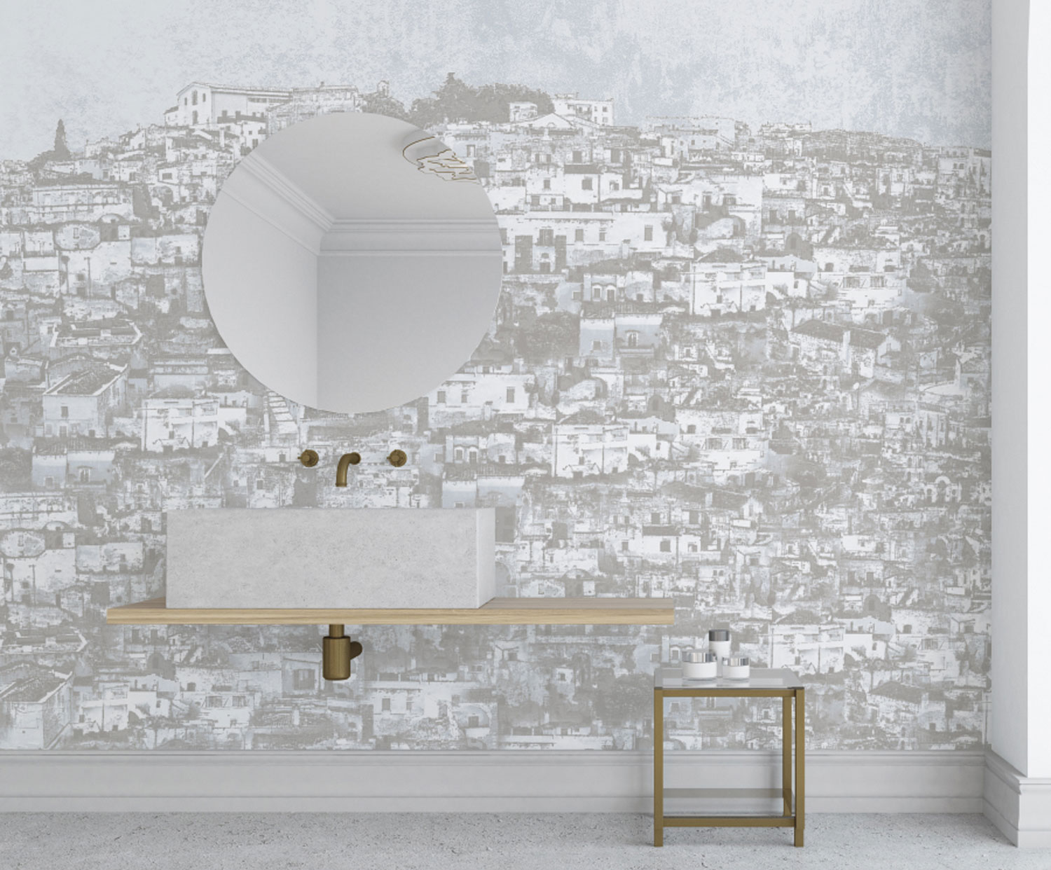 Luxury wall mural, City, Z77568, Savana, Zambaiti Parati