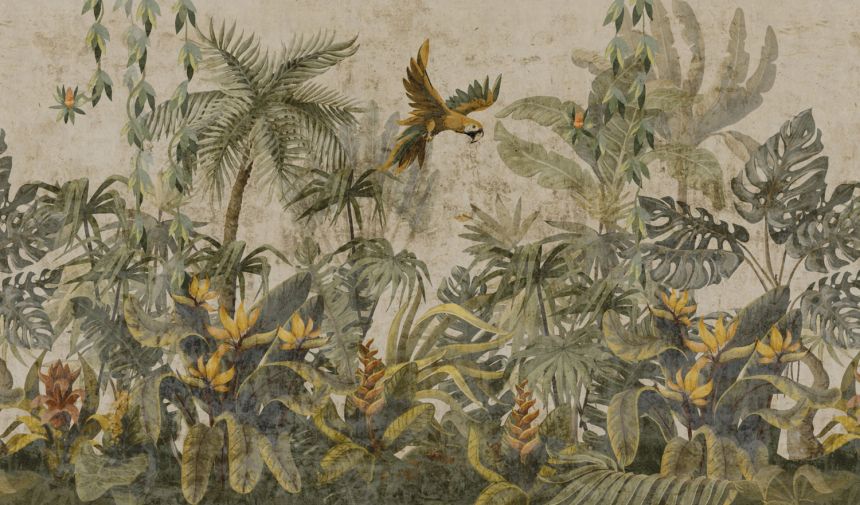 Luxury wall mural, Palm trees and tropical plants, Z77578, Savana, Zambaiti Parati