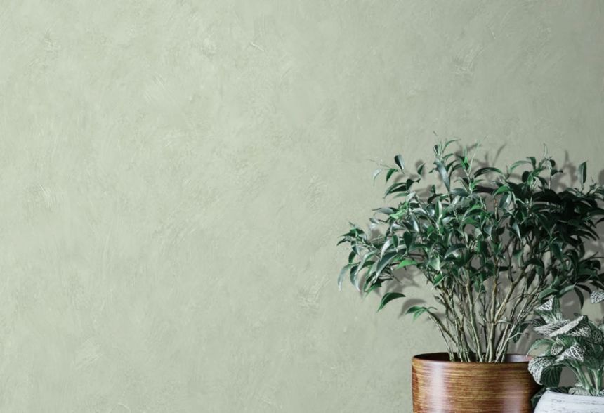 Non-woven wallpaper, ochre, screed, AM25302, Shades of Colour, Decoprint